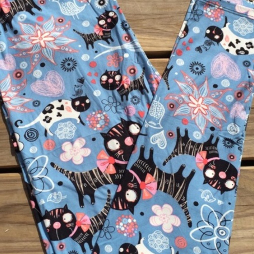 One Size Leggings Cats 🐈🐈💗💗